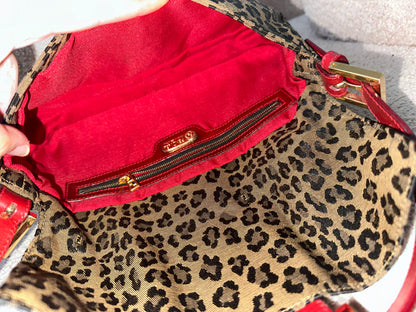 ULTRA RARE Fendi Leopard Cheetah Print Baguette