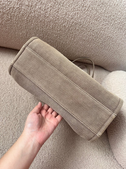 Chanel Deauville Shopping Tote Bag Beige