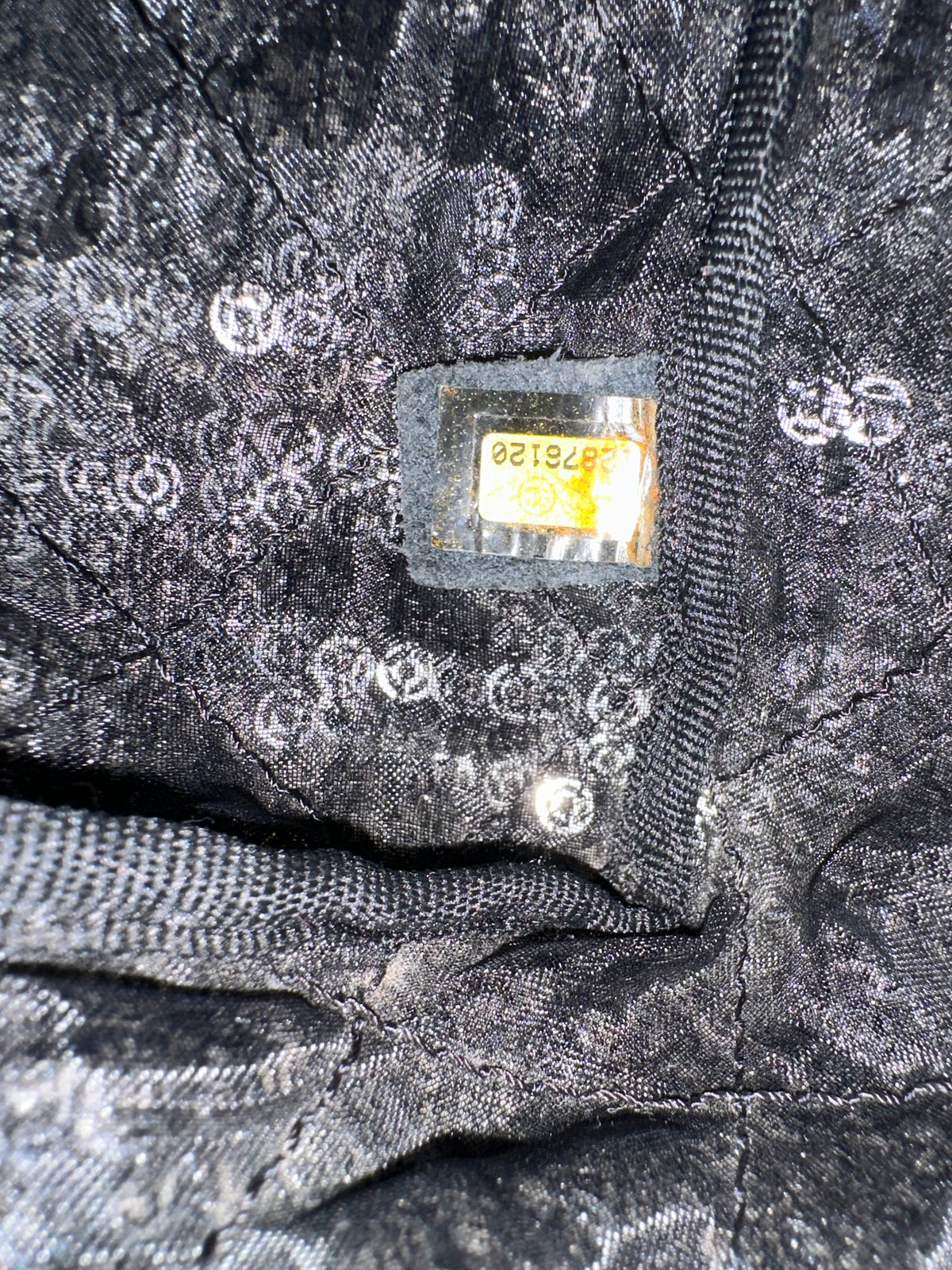 Chanel Sequins Maxi Classic Flap Bag