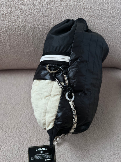 RARE Chanel 2019 By The Sea Drawstring Backpack with Chain Strap