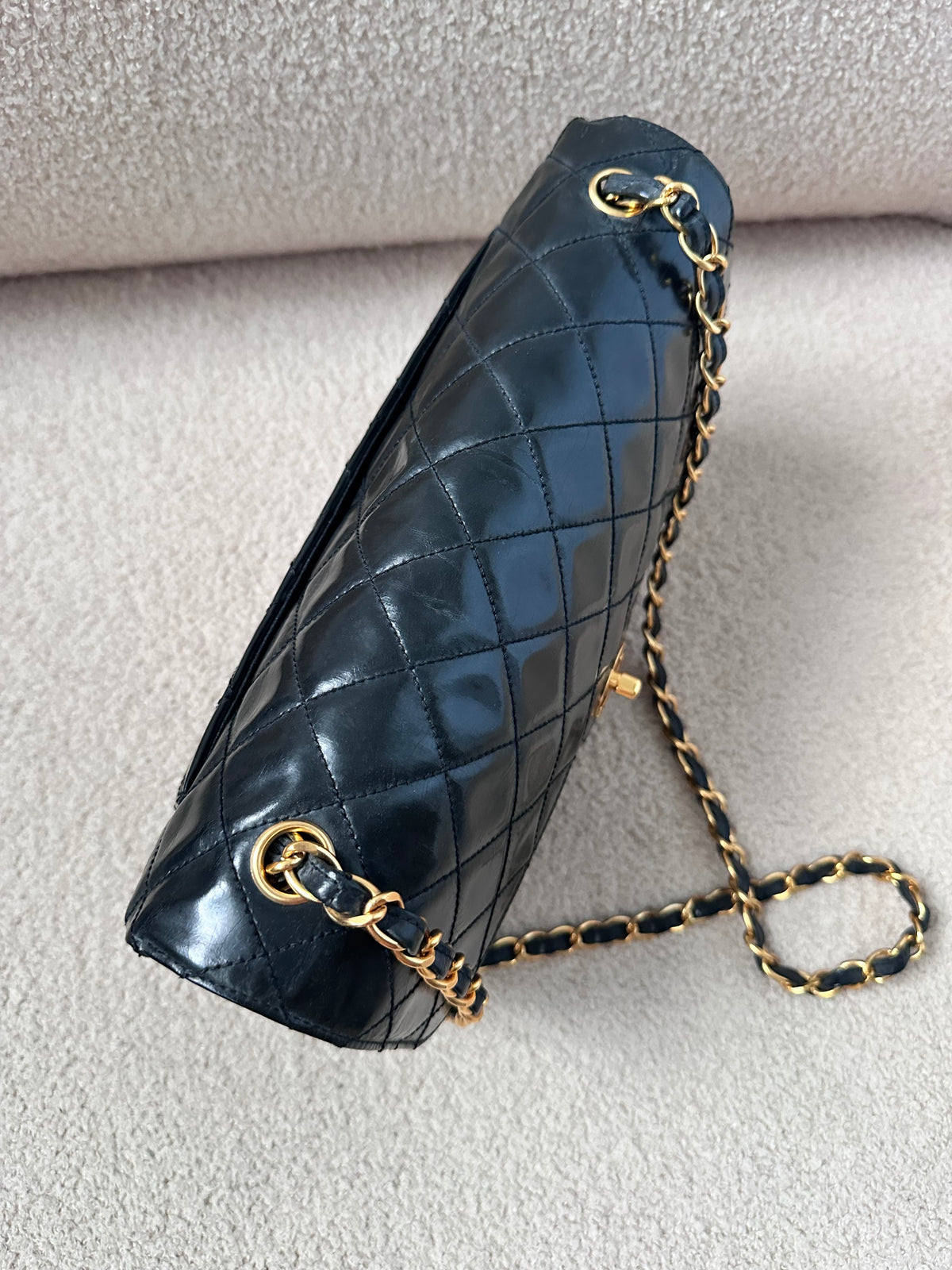 Chanel Timeless Classic Quilted Single Flap Bag Black