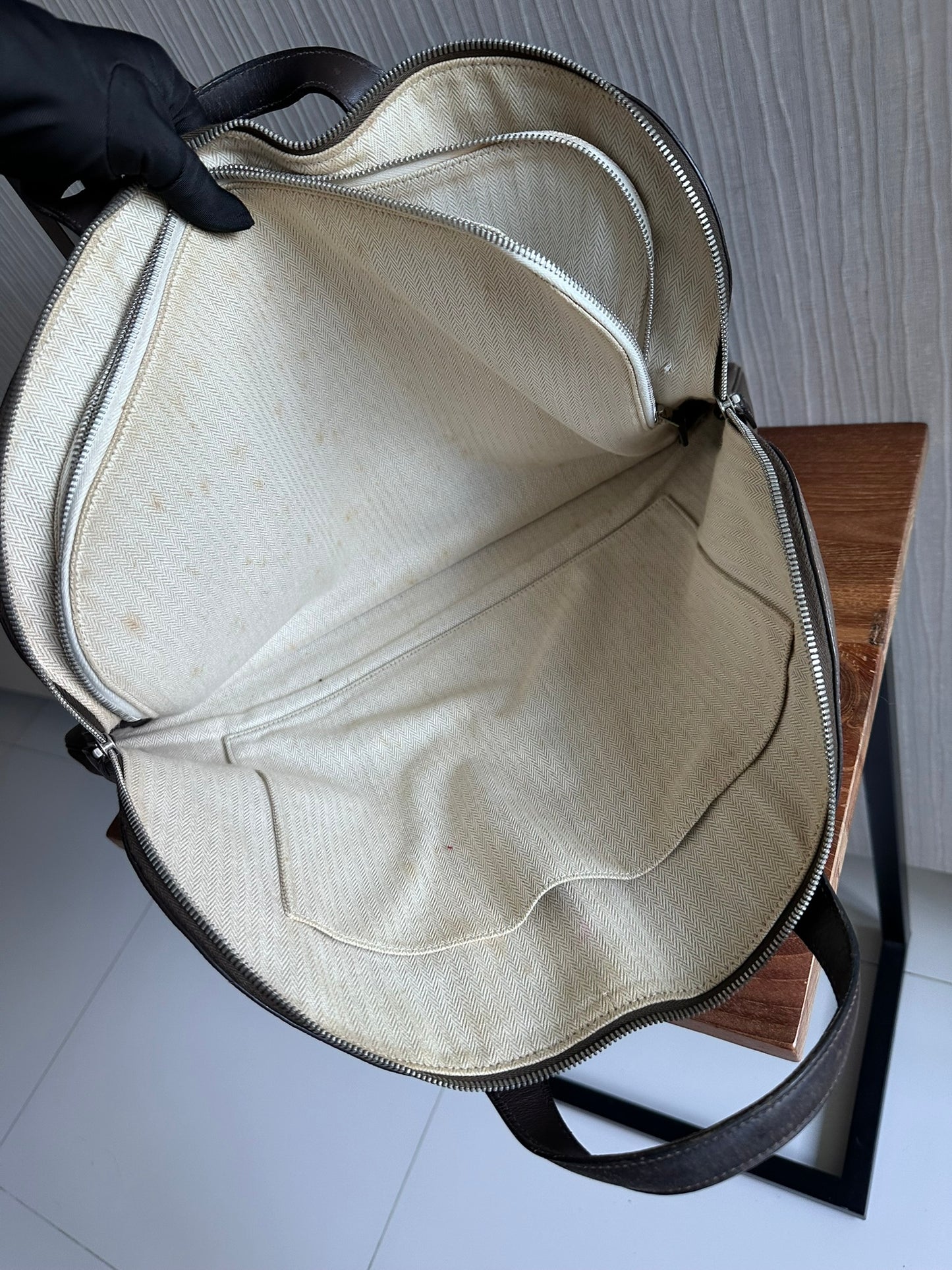 Hermes Victoria II 40 Business Weekender Travel Bag