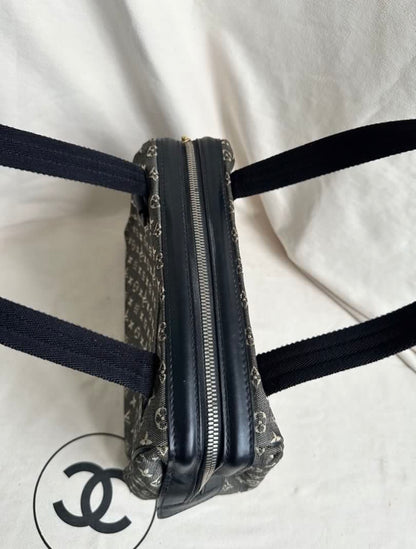 Louis Vuitton Denim Mini Lin Josephine Boston Bag PM