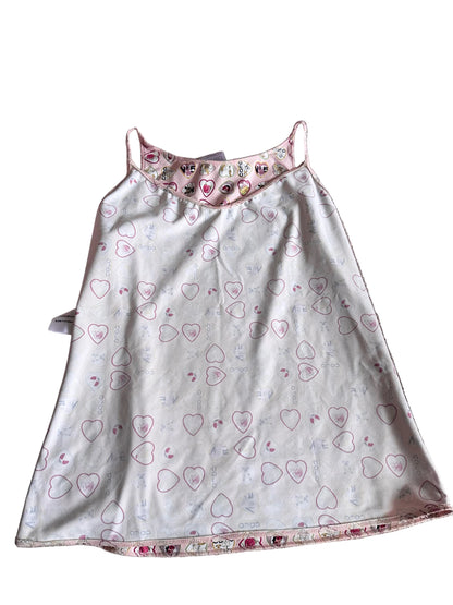 Rare Chanel Valentine’s Heart Camisole Tank Top Pink