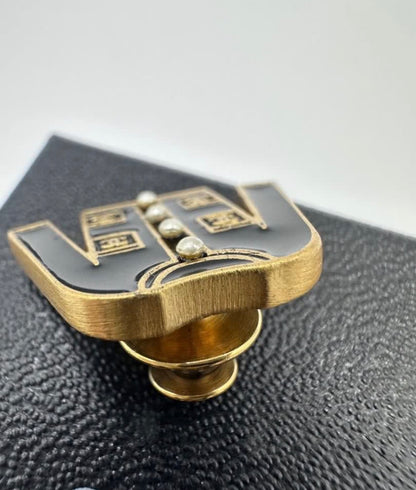 Rare Chanel 2002 Vintage Jacket Icon Brooch