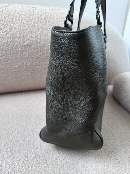Gucci Large Soho Hobo Shoulder Bag Metallic Grey
