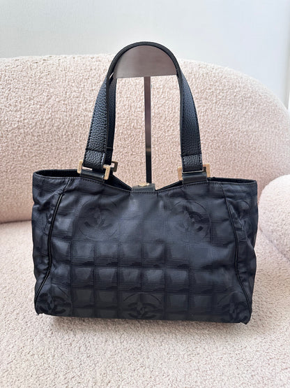 Chanel Hobo Shoulder Bag Jacquard Mini Tote
