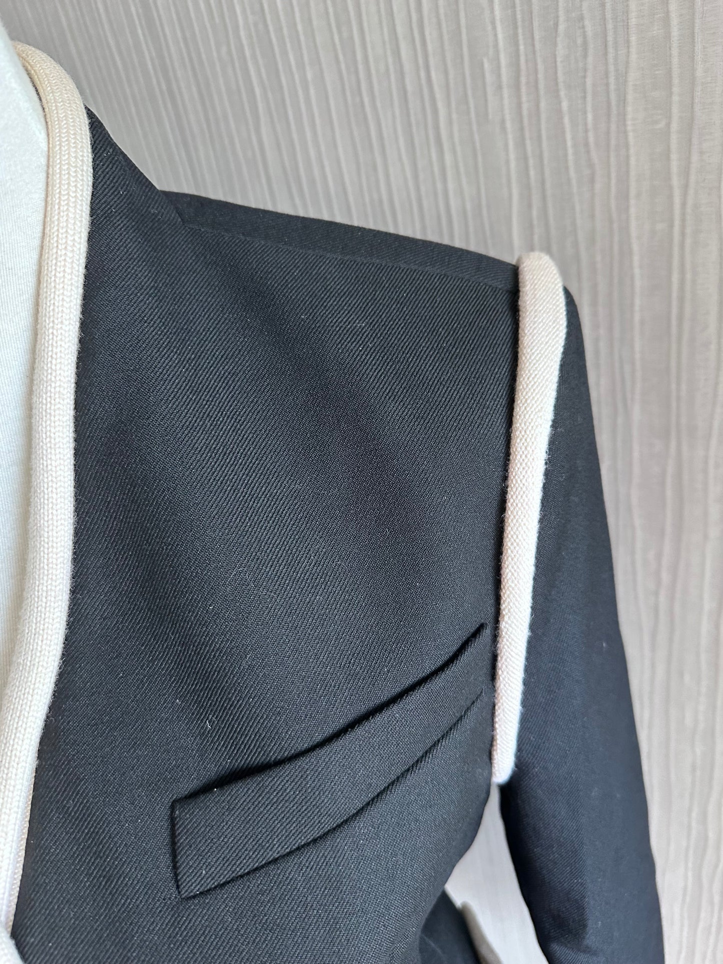 Louis Vuitton A/W16 Runway Black Blazer Jacket