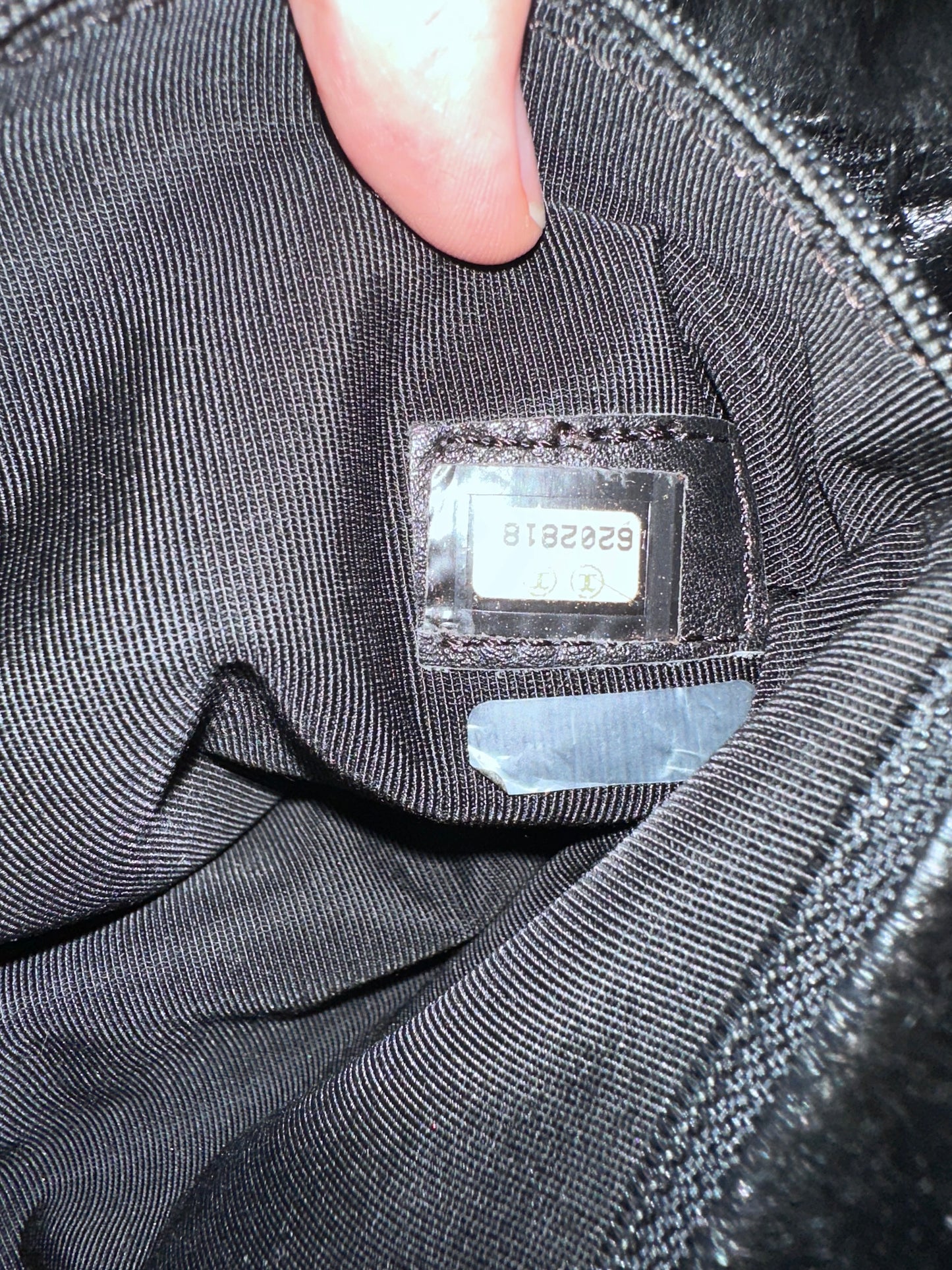 Chanel Archive 2000-2002 Rabbit Fur East West Tote