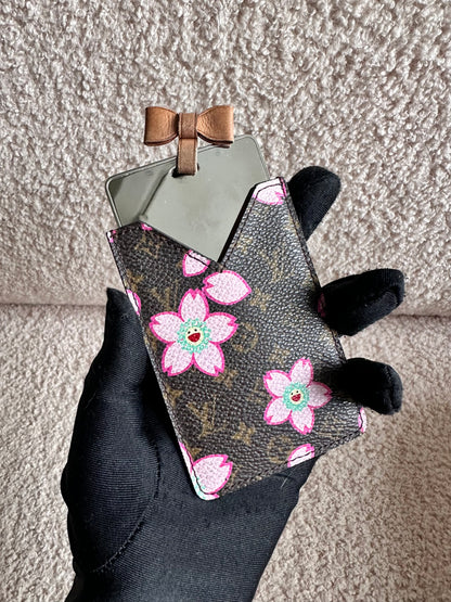 Louis Vuitton x Takashi Murakami Sakura Card Holder Mirror