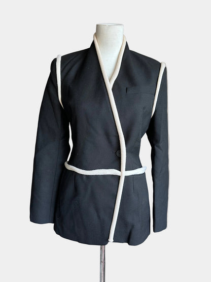 Louis Vuitton A/W16 Runway Black Blazer Jacket