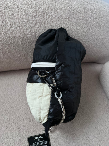 RARE Chanel 2019 By The Sea Drawstring Backpack with Chain Strap