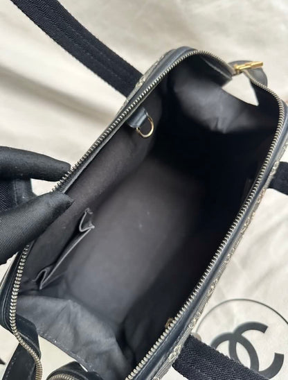 Louis Vuitton Denim Mini Lin Josephine Boston Bag PM