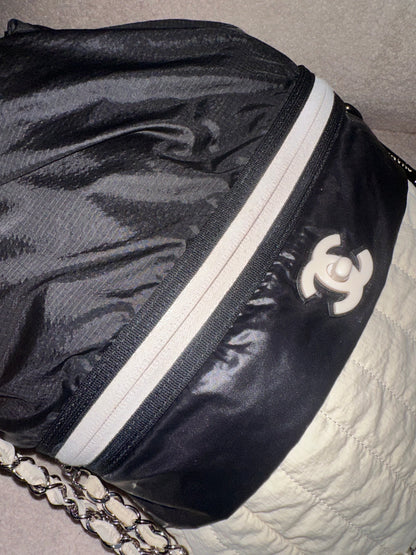 RARE Chanel 2019 By The Sea Drawstring Backpack with Chain Strap