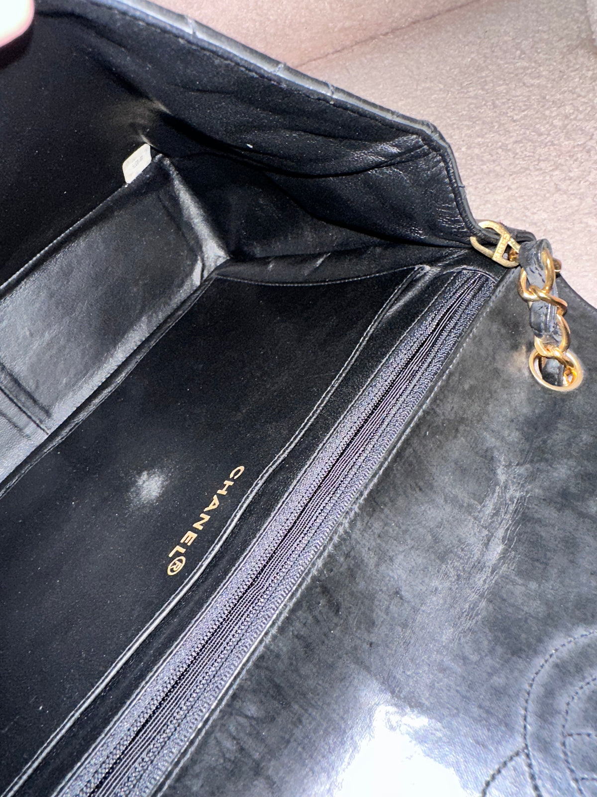 Chanel Timeless Classic Quilted Single Flap Bag Black