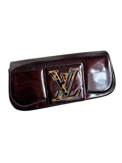 Louis Vuitton Tortoise shell Clasp Sobe Minaudiere Clutch