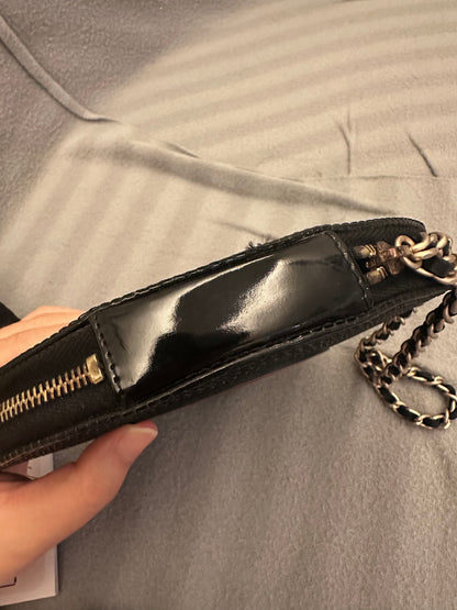 Rare Chanel Vinyl Record Disk Minaudiere Clutch Bag