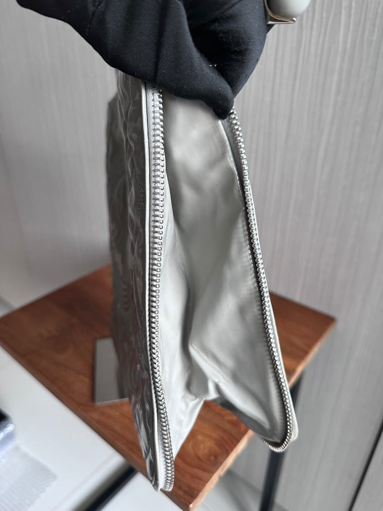 Chanel Paris-Shanghai CC Patent Expandable Tote Bag