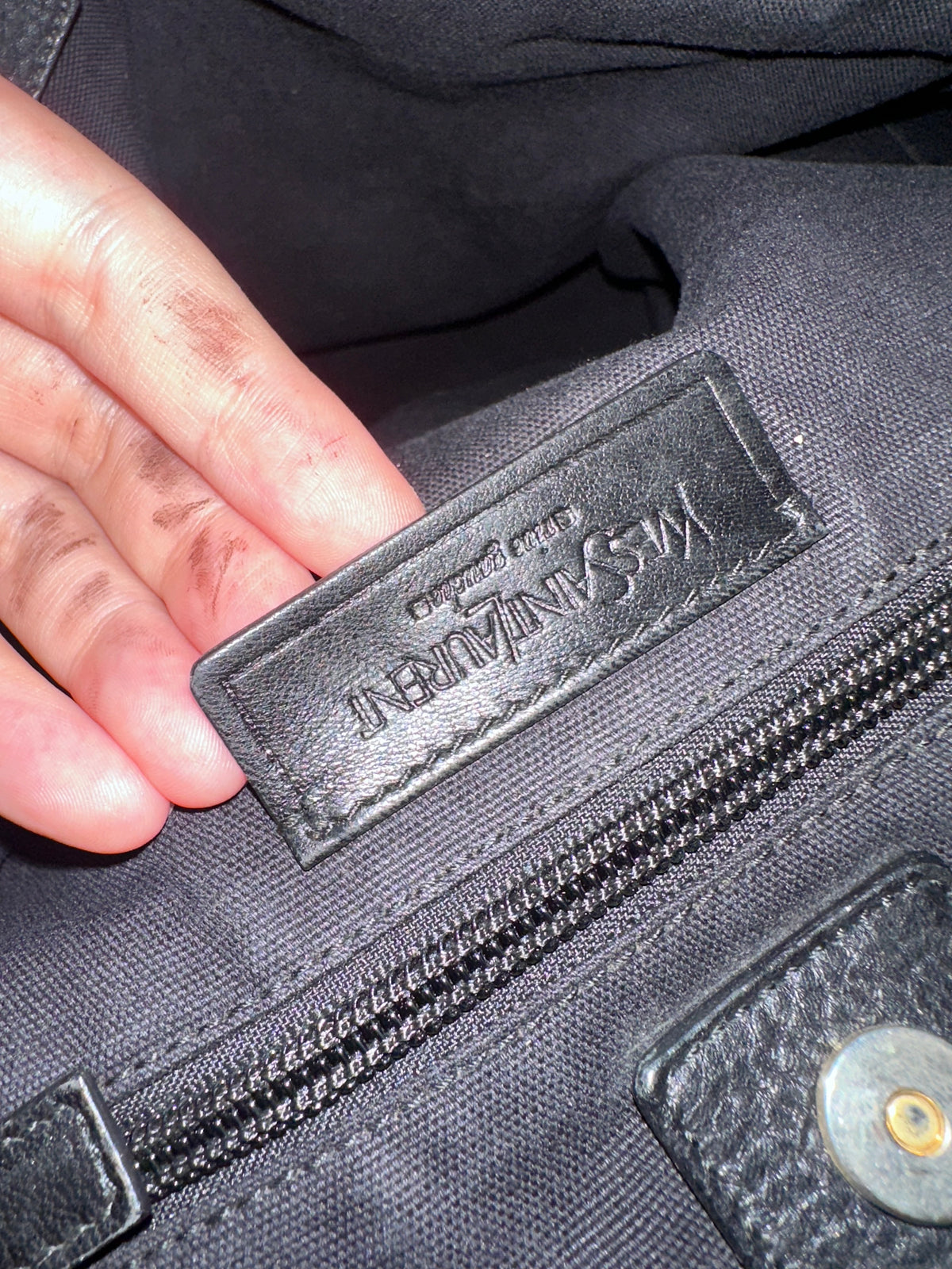 YSL Oversized Full Leather Extra Large Travel Tote YVES SAINT LAURENT