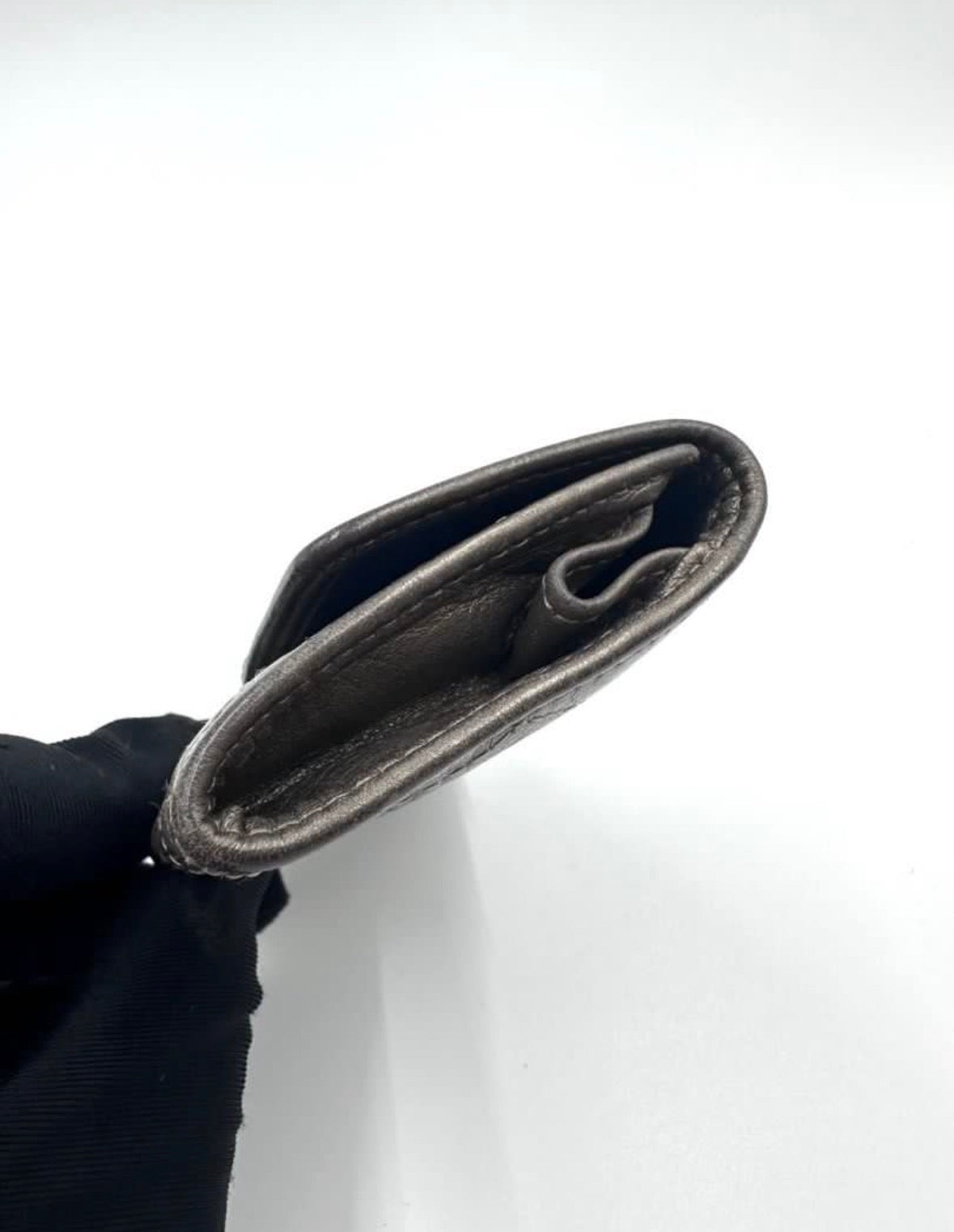 Chanel Cambon Key Holder Pouch Bronze