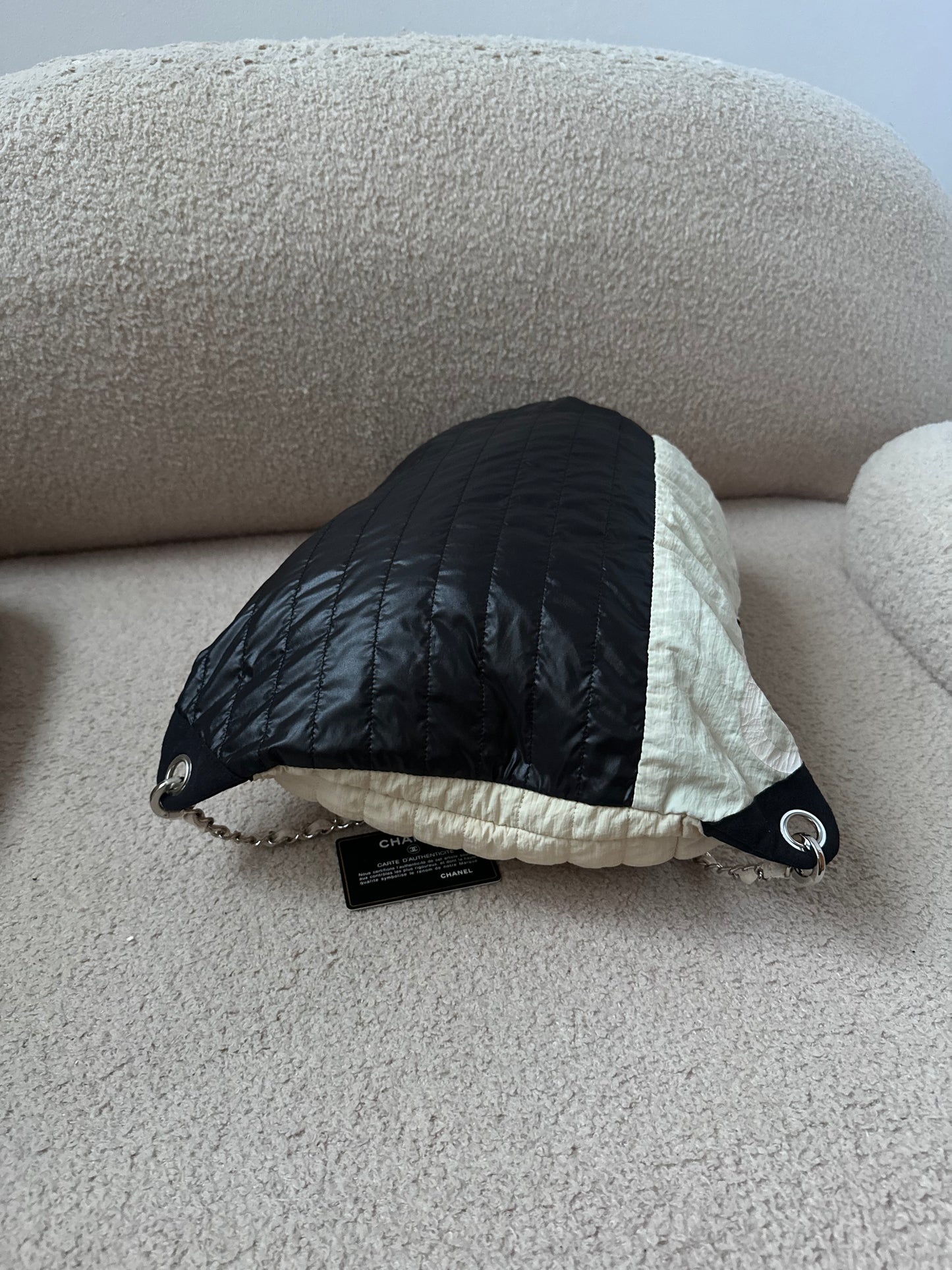 RARE Chanel 2019 By The Sea Drawstring Backpack with Chain Strap
