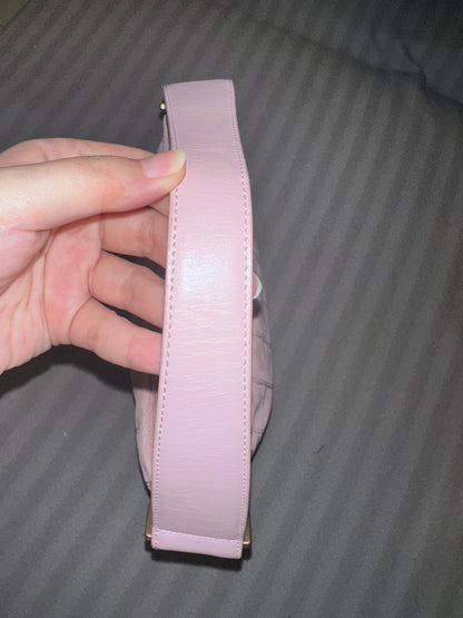 Chanel Pink Mini Travel Line Hobo Bag
