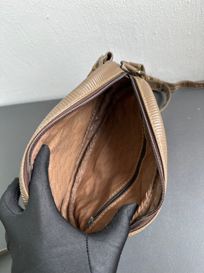 Fendi FF Zucca Zucchino Oval Crossbody Bag