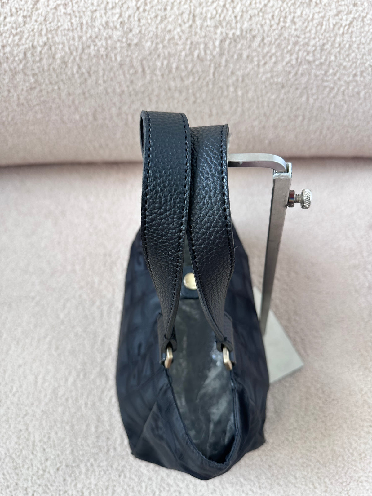 Chanel Hobo Shoulder Bag Jacquard Mini Tote