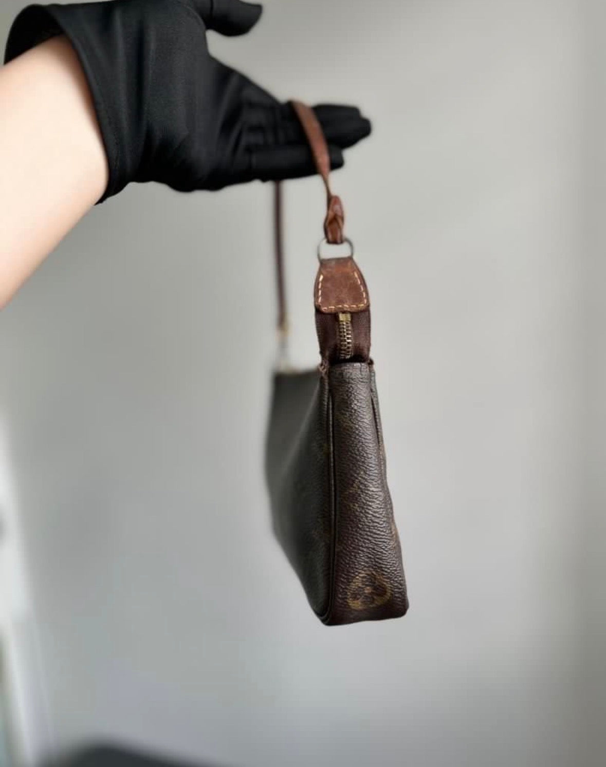 Louis Vuitton Monogram Pochette Accessoires Hobo Bag