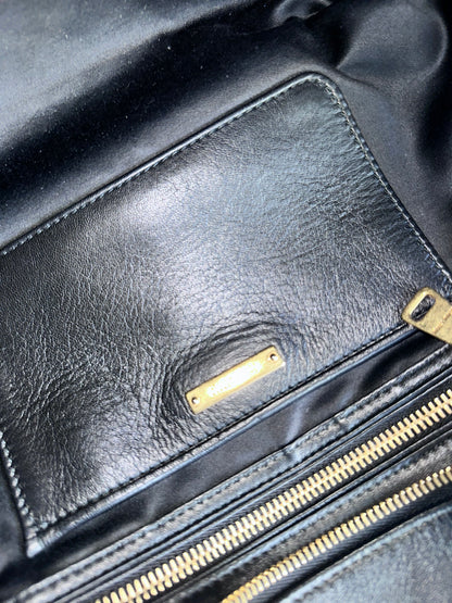 Miu Miu Large Matelasse Nappa Leather Bag Black