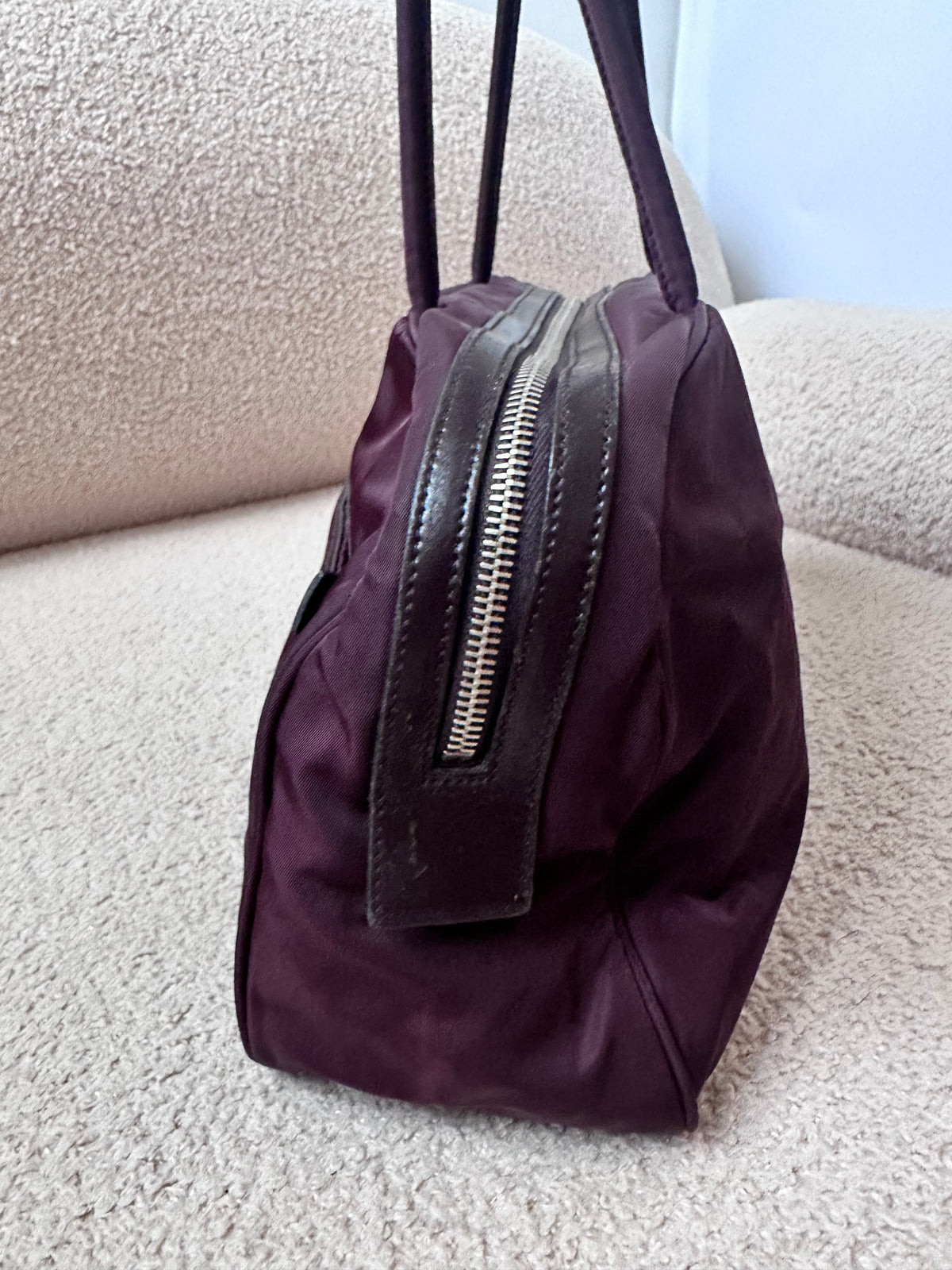 Prada Re-Nylon Cargo Multi Pocket Boston Shoulder Bag