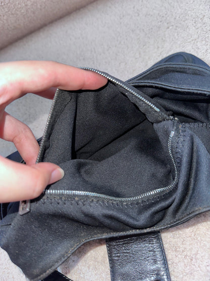 Fendi FF Baguette Hobo Black