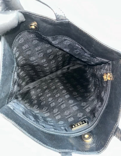 RARE Loewe Pony Hair Leopard Print Nappa Leather Vintage Tote Bag