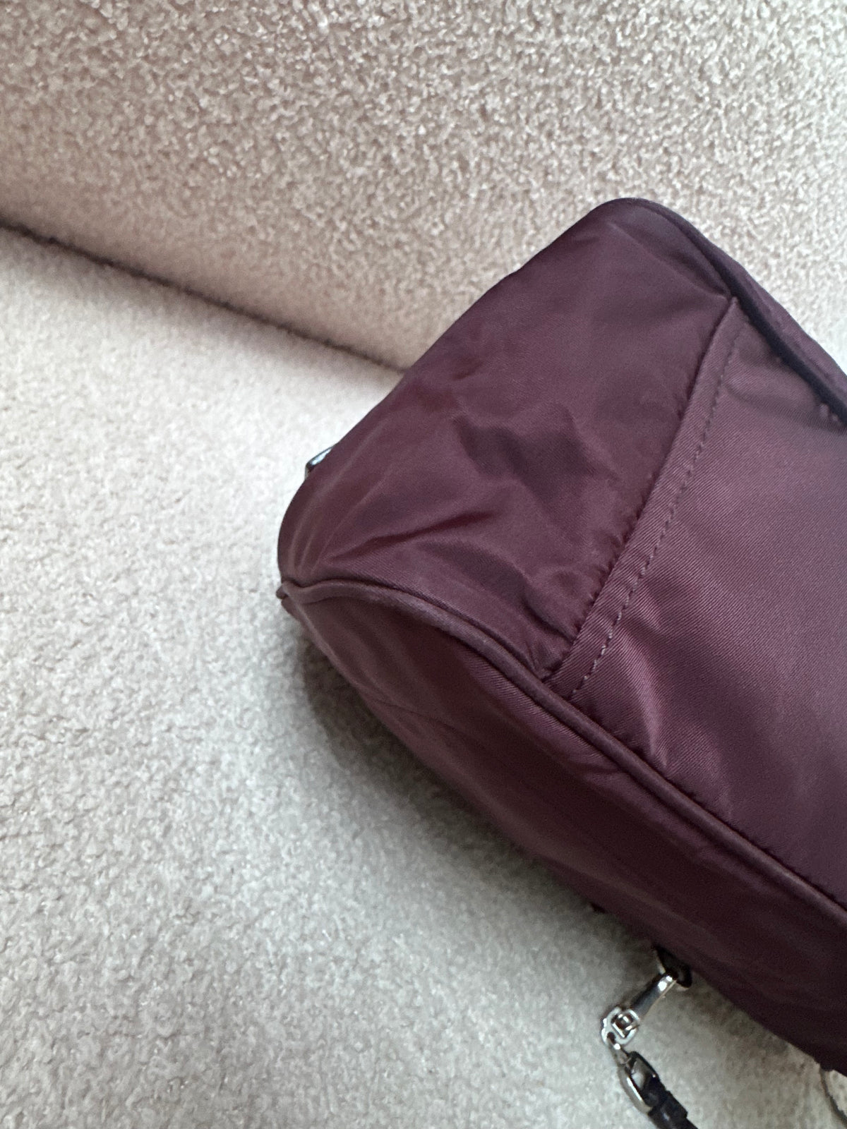 Prada Re-Nylon Cargo Multi Pocket Boston Shoulder Bag
