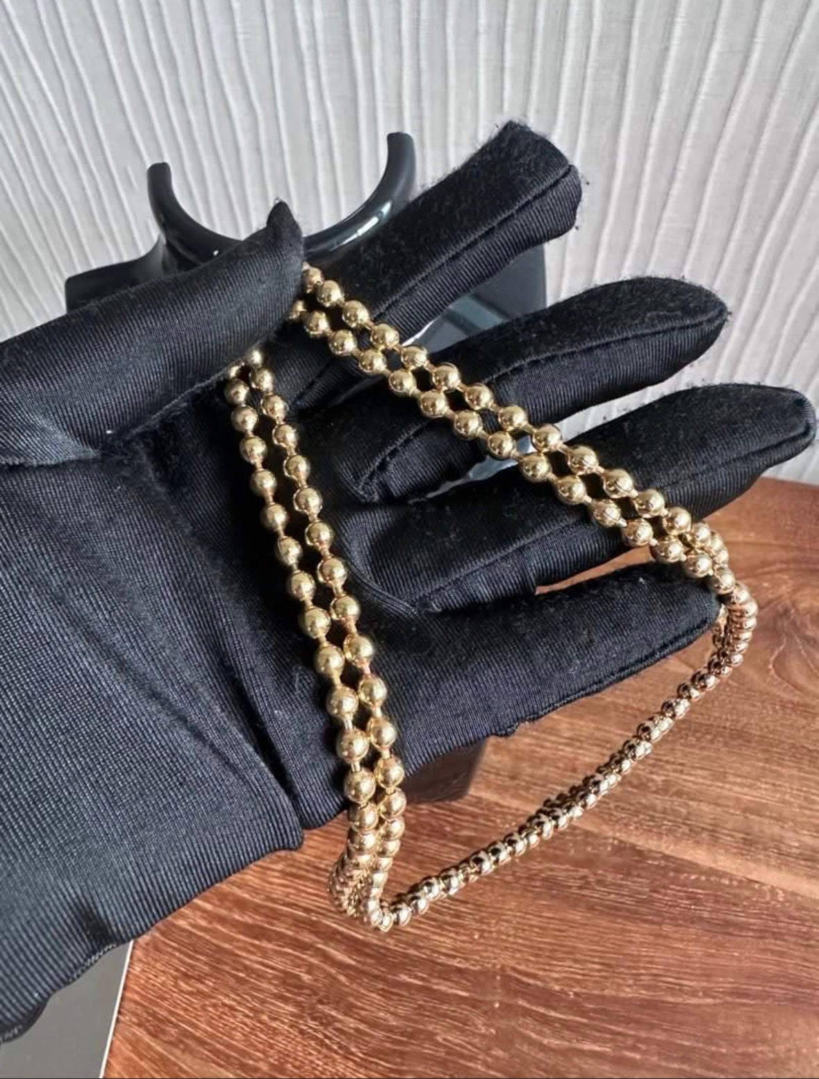 Rare Dior Vintage Gold Tone Waterfall Statement Necklace Crystals