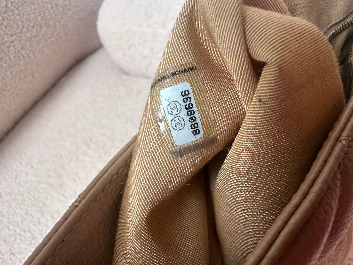 Chanel Caviar Medallion Shopping Tote Bag