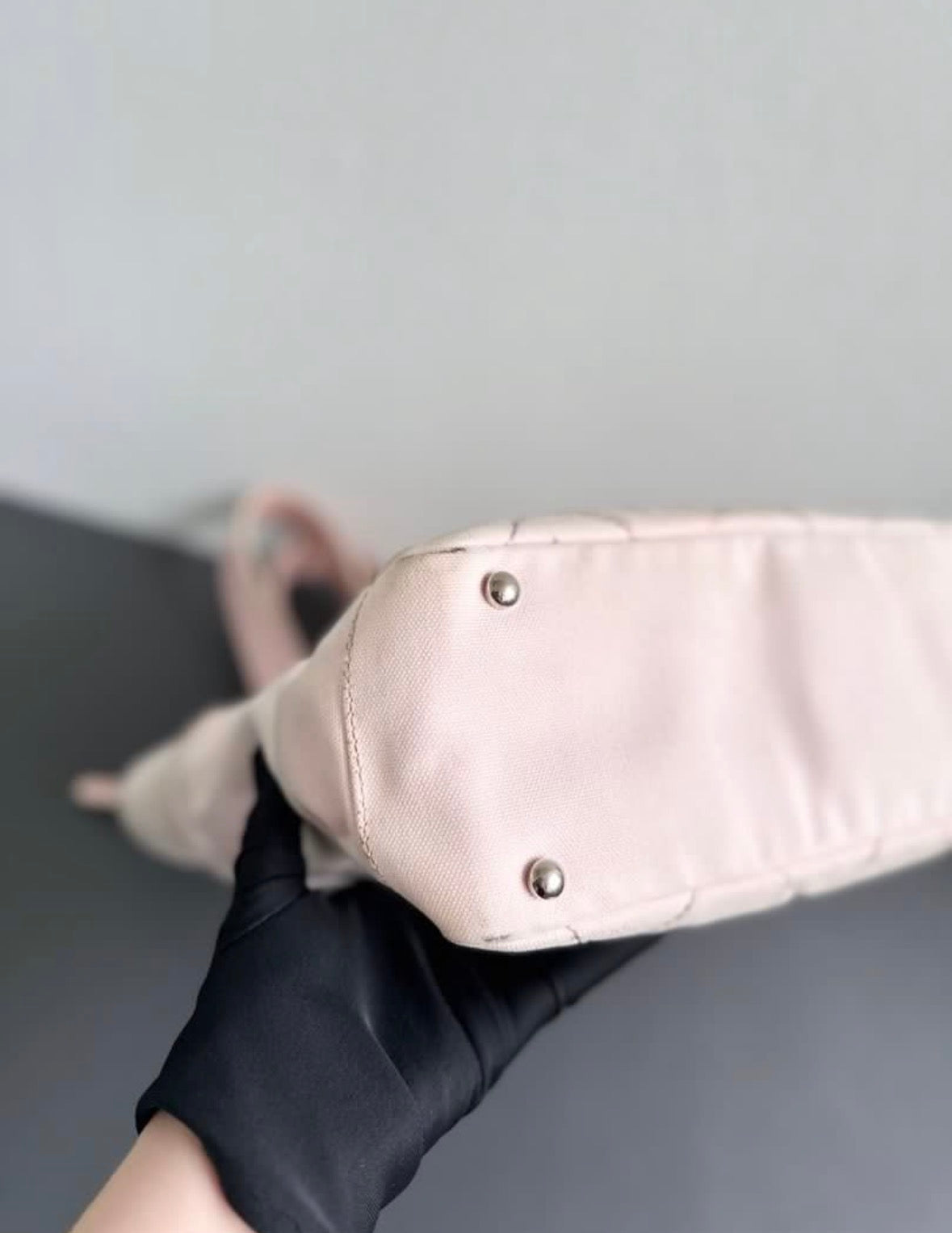 Chanel Baby Pink Biarritz Shoppers Tote Bag