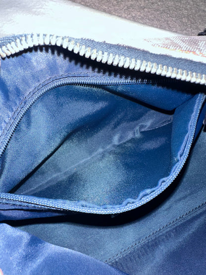 Dior by John Galliano “Remove before flight” Oblique Shoulder Bag