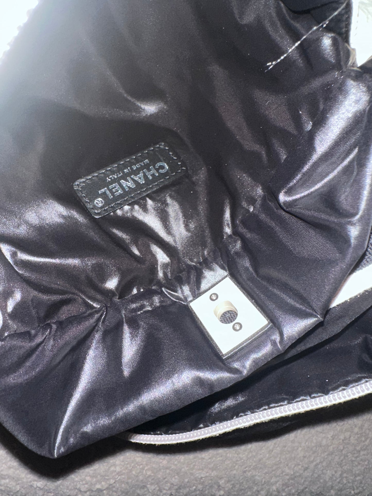 RARE Chanel 2019 By The Sea Drawstring Backpack with Chain Strap