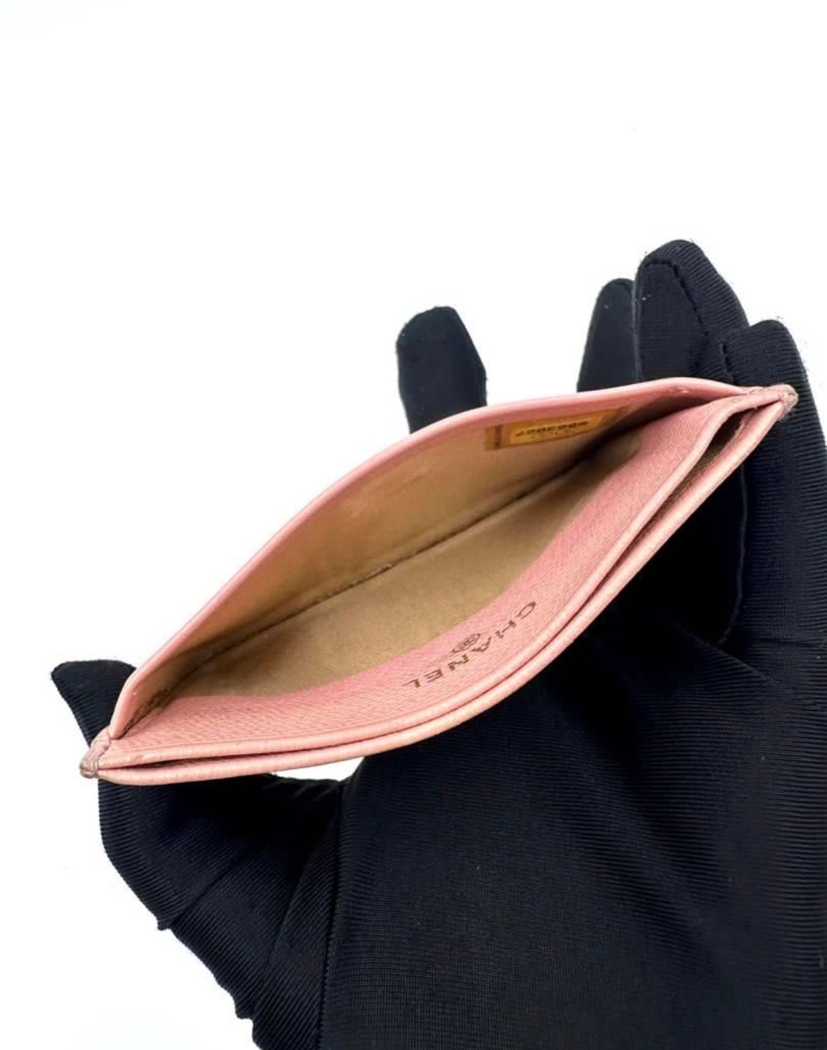 Chanel Pink Caviar Vintage Cardholder