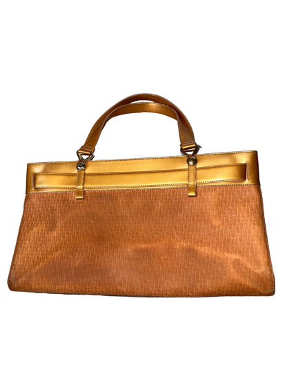 Christian Dior Orange Iridescent Trotter Jeans Pocket Shoulder Bag