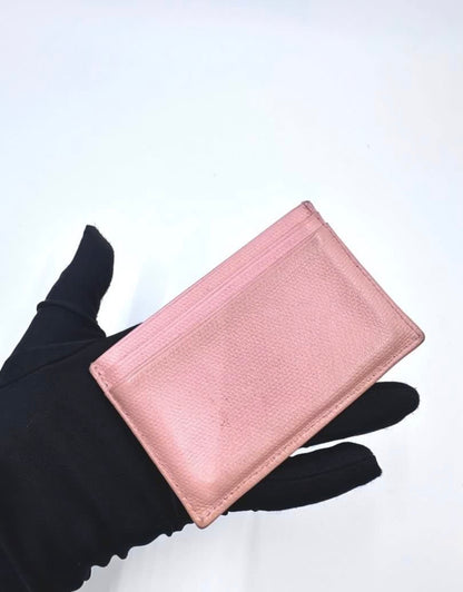 Chanel Pink Caviar Vintage Cardholder