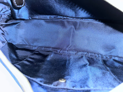 Dior John Galliano “Miss Diorella” Speedway Denim Bowler Bag
