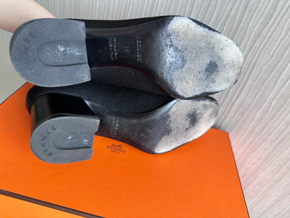 Hermes Knit Ankle Boots Volver Jenna 60