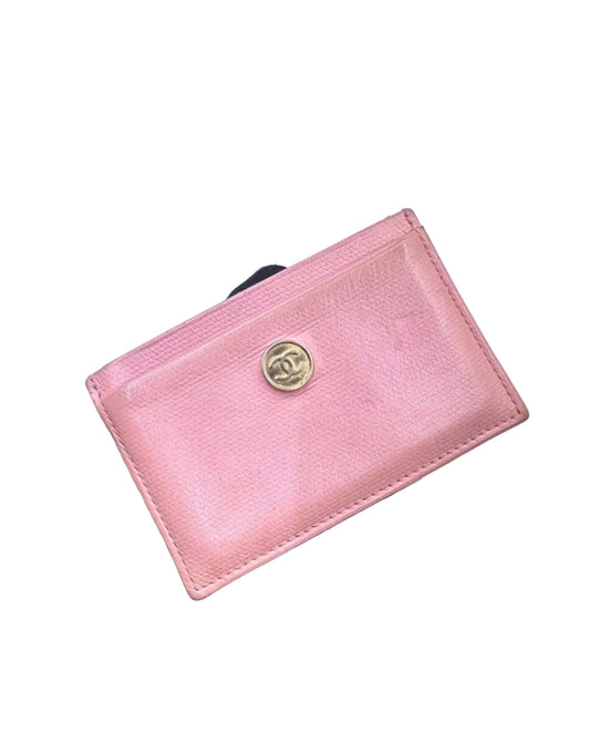 Chanel Pink Caviar Vintage Cardholder