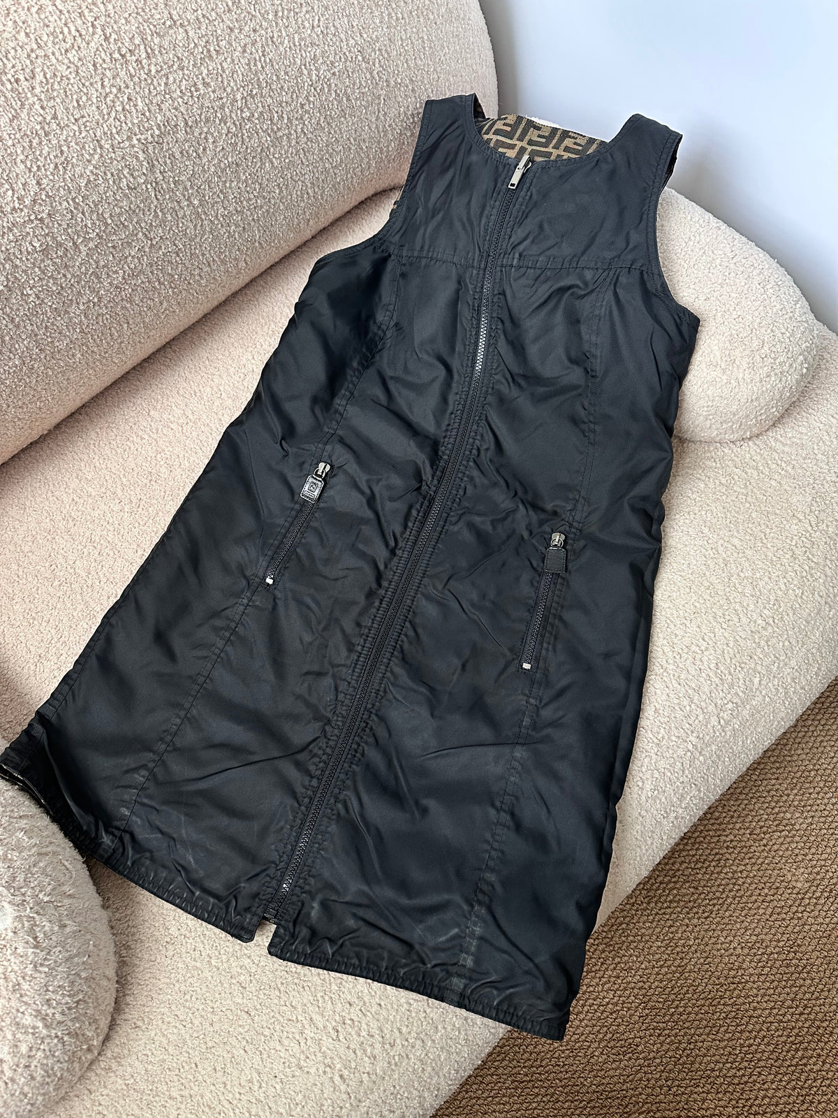 Fendi Reversible FF Monogram Dress