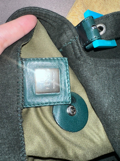 Fendi Tiffany Blue Buckle Baguette