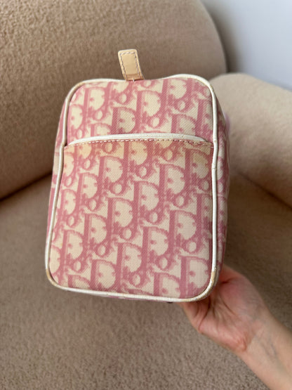 Dior John Galliano Girly Pink Trotter Boston Bag