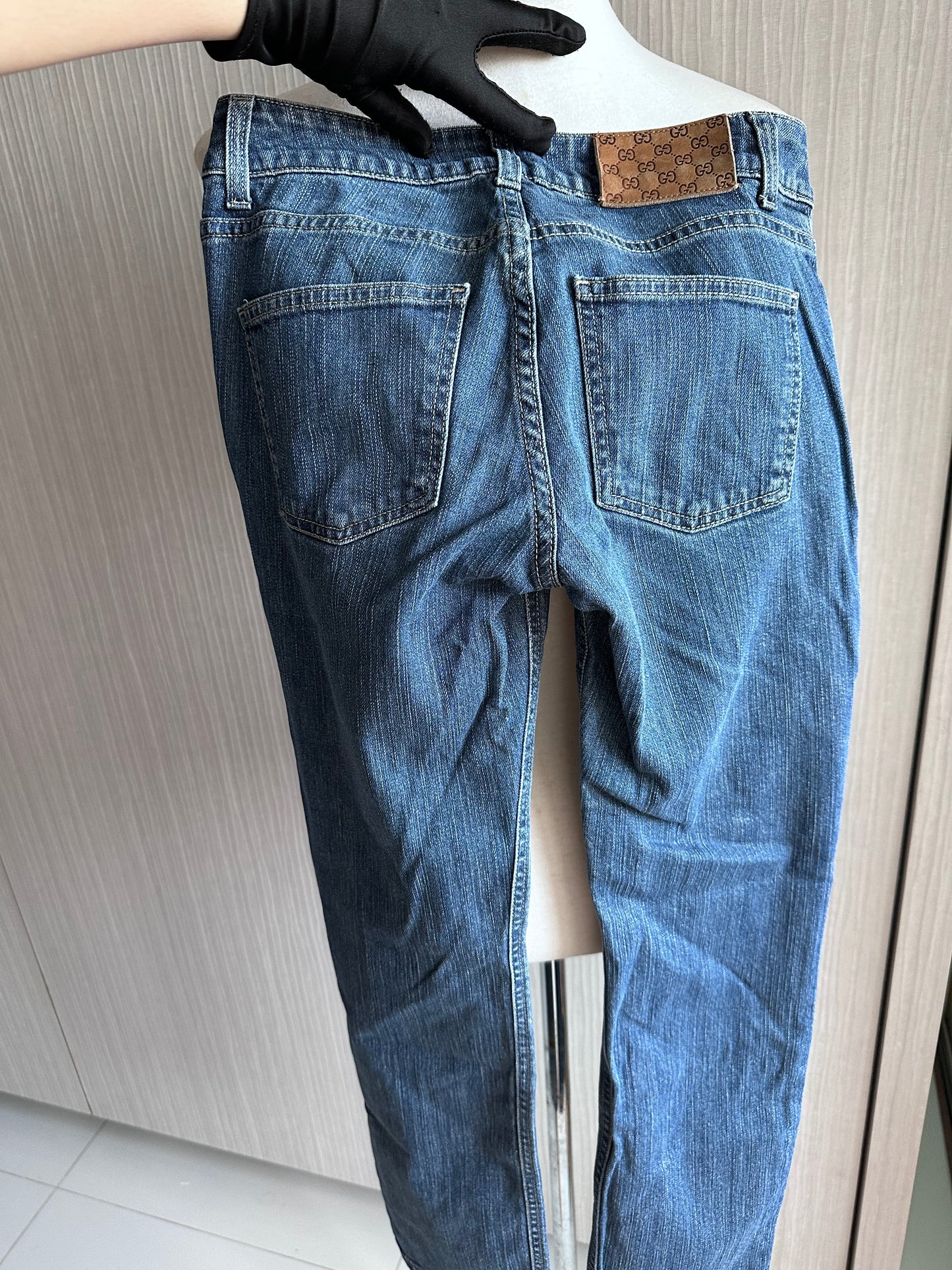 Gucci Denim Straight Fit Jeans - Size 38