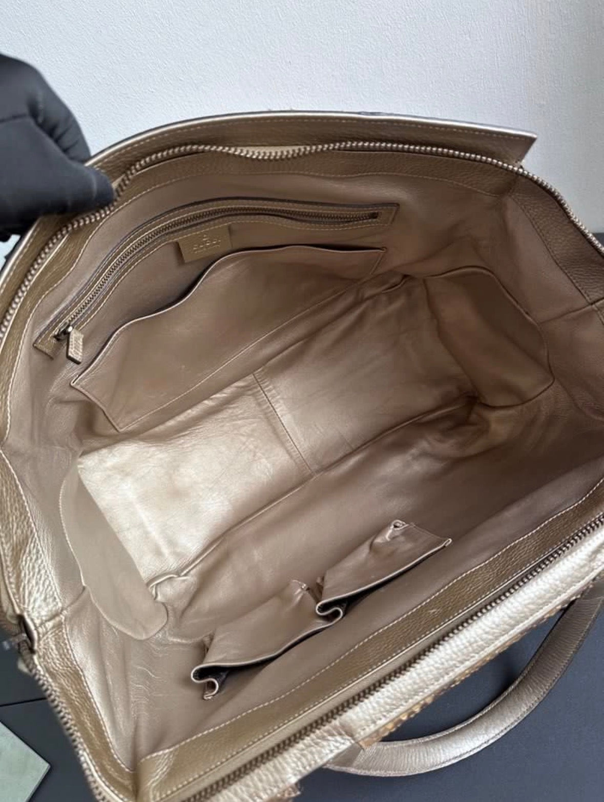 Gucci 1973 Python Exotic Top Handle Bag A/W2010